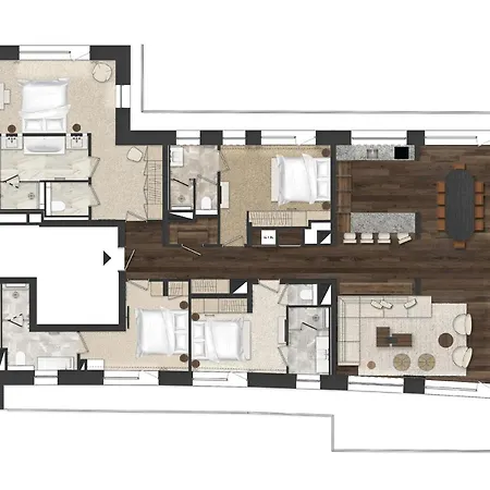 4 Luxe A 1850 - Fr-1-830-3 * Куршавель